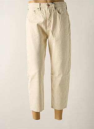 Jeans coupe droite beige SCOTCH & SODA homme