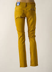 Jeans coupe slim jaune FREEMAN T.PORTER pour femme seconde vue