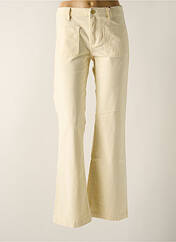 Pantalon flare beige LA PETITE ETOILE pour femme seconde vue