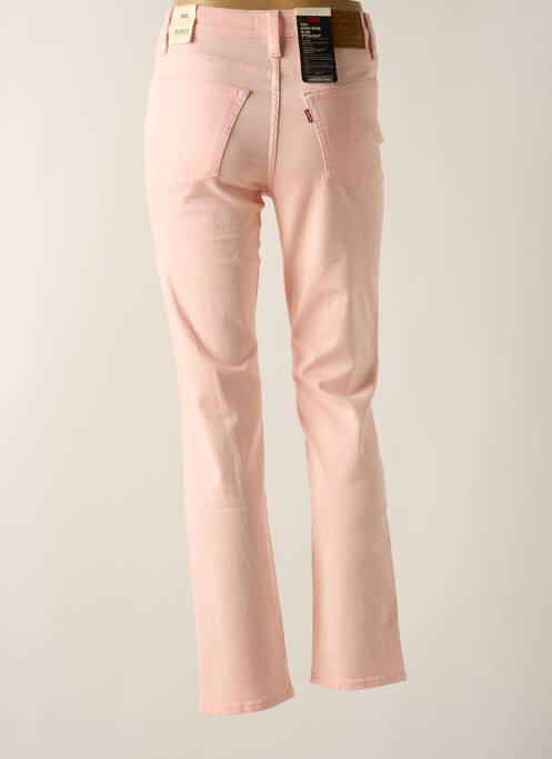Jeans coupe slim rose LEVIS pour femme
