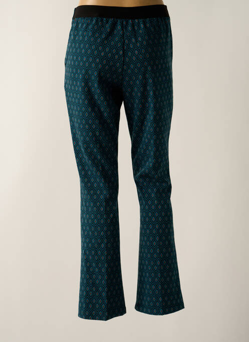 Pantalon flare bleu SIGNE NATURE pour femme