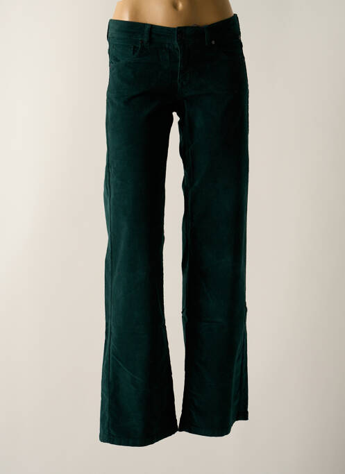 Pantalon flare vert FREEMAN T.PORTER pour femme