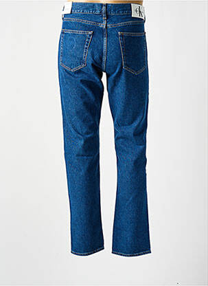 Jeans coupe droite bleu CALVIN KLEIN homme