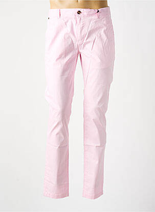 Pantalon chino rose SCOTCH & SODA homme