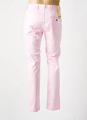 Pantalon chino rose SCOTCH & SODA pour homme seconde vue