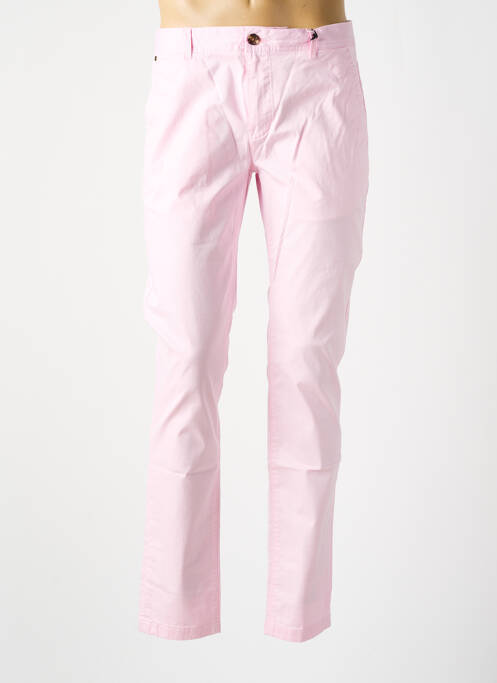 Pantalon chino rose SCOTCH & SODA pour homme