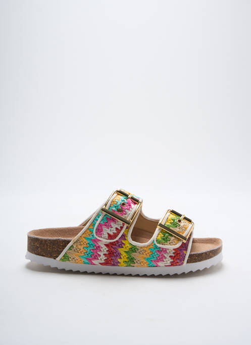 Mules/Sabots blanc COLORS OF CALIFORNIA pour femme