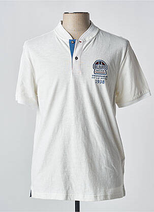 Polo blanc DELAHAYE pour homme