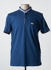 Polo bleu DELAHAYE pour homme seconde vue