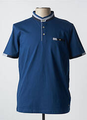 Polo bleu DELAHAYE pour homme seconde vue