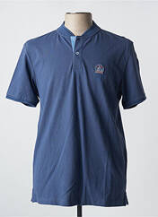 Polo bleu DELAHAYE pour homme seconde vue