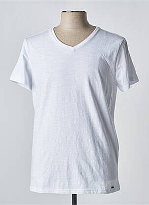 T-shirt blanc DELAHAYE pour homme