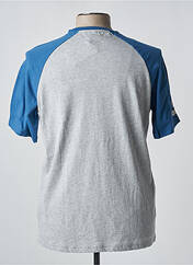 T-shirt bleu fonce DELAHAYE pour homme seconde vue