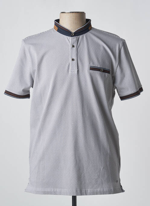 Polo blanc DELAHAYE pour homme