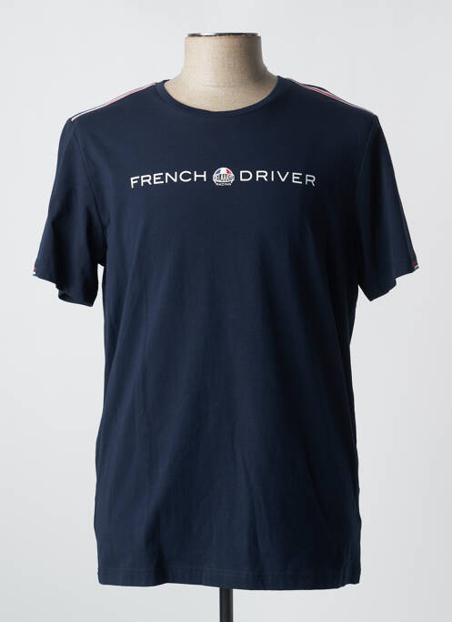 T-shirt bleu DELAHAYE pour homme