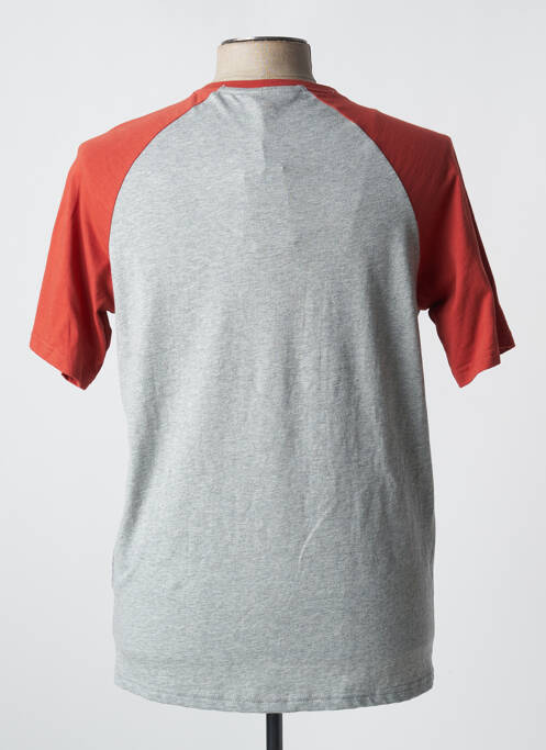 T-shirt orange DELAHAYE pour homme