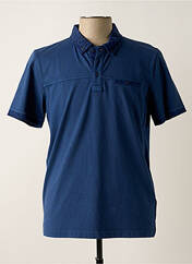 Polo bleu DELAHAYE pour homme seconde vue