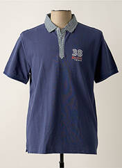 Polo bleu DELAHAYE pour homme seconde vue