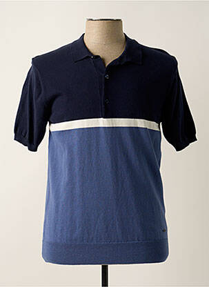 Pull bleu DELAHAYE homme