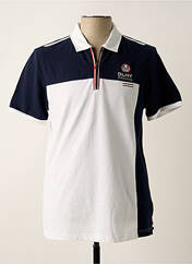 Polo blanc DELAHAYE pour homme seconde vue