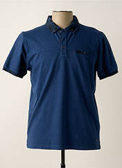 Polo bleu DELAHAYE pour homme seconde vue