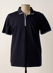 Polo bleu DELAHAYE pour homme seconde vue