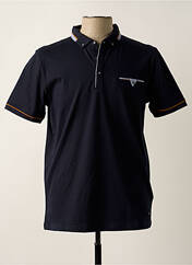 Polo bleu DELAHAYE pour homme seconde vue