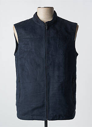 Veste casual coupe droite bleu DELAHAYE homme