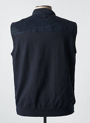 Veste casual coupe droite bleu DELAHAYE homme