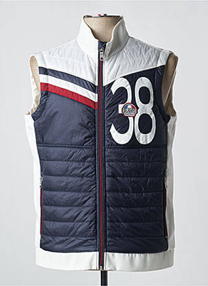 Doudoune poches sans capuche blanc DELAHAYE homme