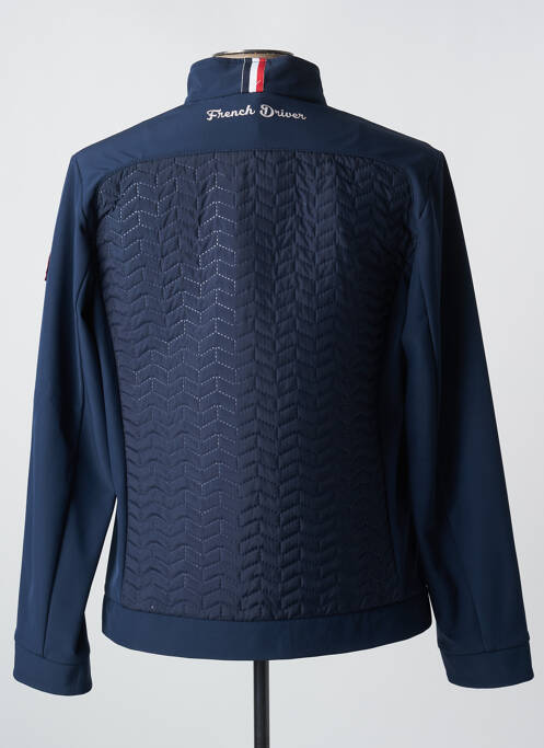 Veste casual bleu DELAHAYE pour homme