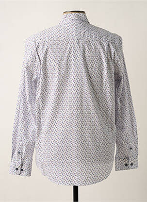 Chemise manches longues manches longues blanc DELAHAYE homme