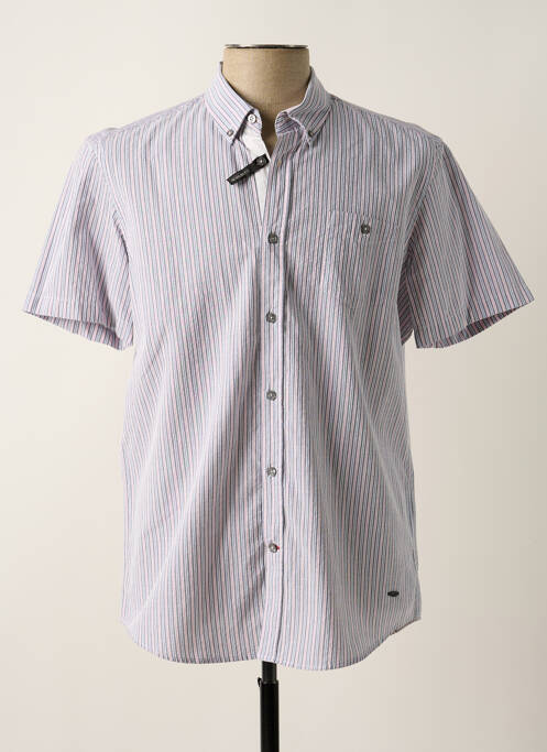 Chemise manches courtes gris DELAHAYE pour homme