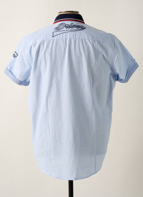 Chemise manches courtes gris DELAHAYE pour homme