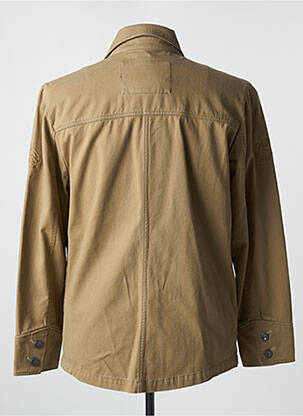 Veste casual fermeture boutonnée sur le devant beige DELAHAYE homme