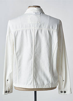 Veste casual fermeture boutonnée sur le devant blanc DELAHAYE homme