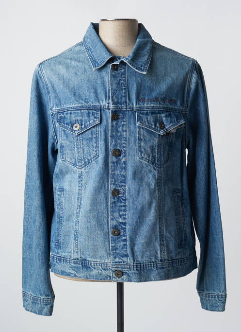 Veste casual bleu DELAHAYE pour homme