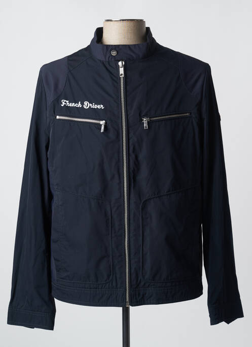 Veste casual bleu DELAHAYE pour homme