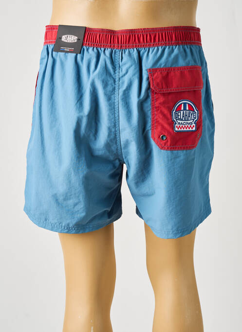 Short de bain bleu DELAHAYE pour homme