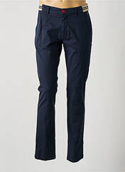 Pantalon chino bleu DELAHAYE pour homme seconde vue