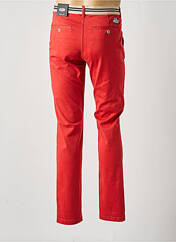 Pantalon chino orange DELAHAYE pour homme seconde vue