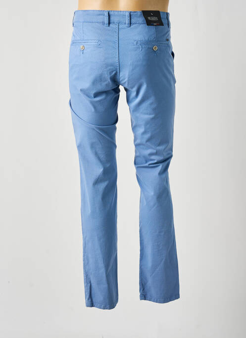 Pantalon chino bleu DELAHAYE pour homme