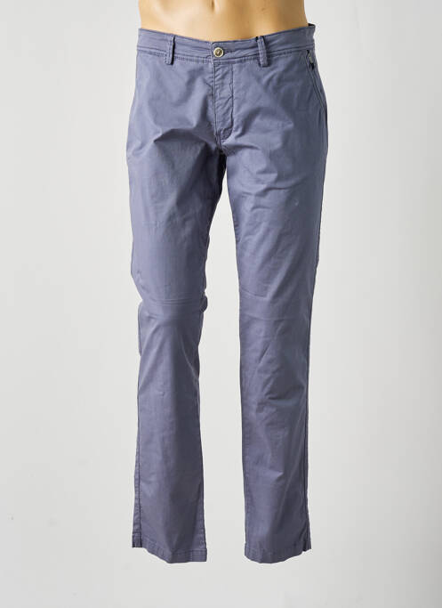 Pantalon chino violet DELAHAYE pour homme