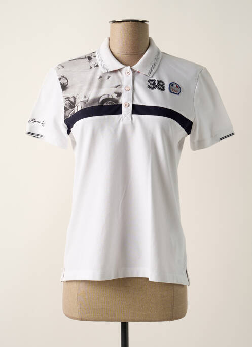 Polo blanc DELAHAYE pour femme