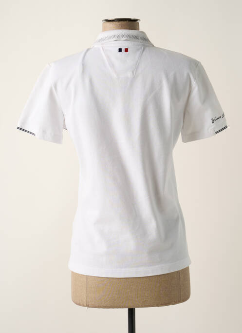 Polo blanc DELAHAYE femme