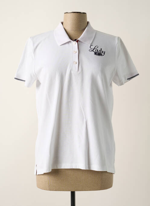 Polo blanc DELAHAYE pour femme