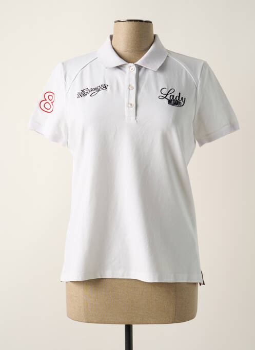 Polo blanc DELAHAYE pour femme