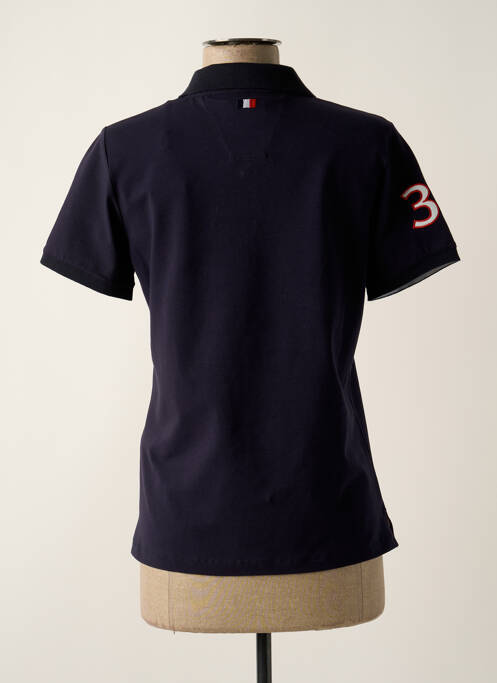 Polo bleu DELAHAYE femme