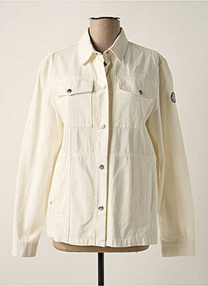 Veste casual coupe droite beige DELAHAYE femme