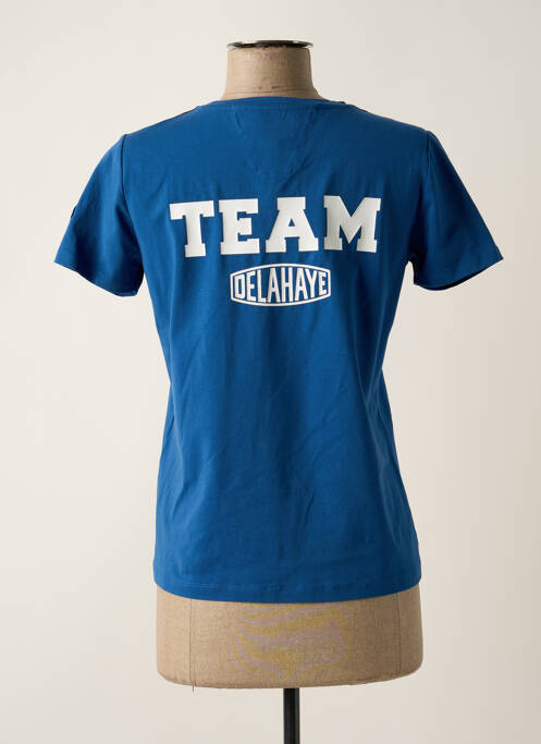 T-shirt bleu DELAHAYE pour femme